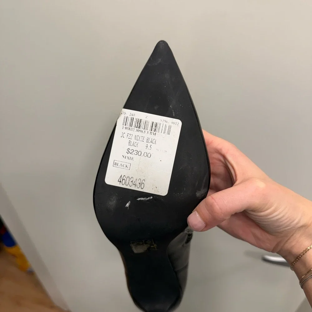 Jeffrey Campbell Sleek Black Ankle Booties - Picture 2 of 6